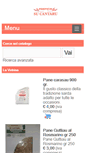 Mobile Screenshot of panificiosucantaru.it
